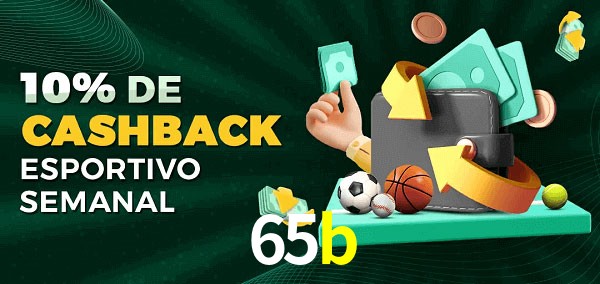 10% de bônus de cashback na 65b
