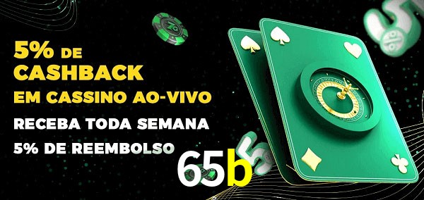 Promoções do cassino ao Vivo 65b